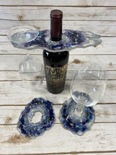 Load image into Gallery viewer, Wine Glass/Bottle Holder