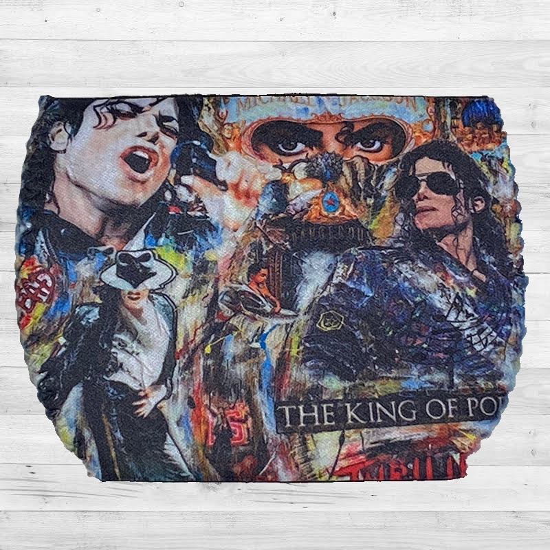 The king of pop Wine Sleeve